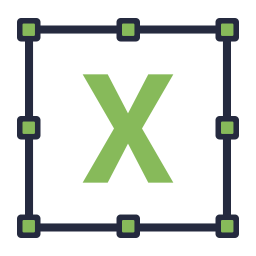 文字x icon