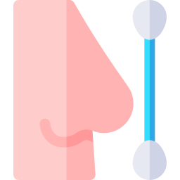 test nasal Icône