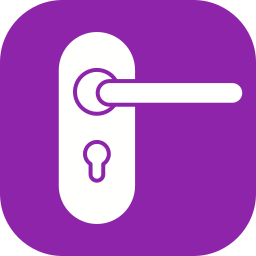 Door lock icon
