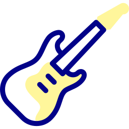 guitarra electrica icono