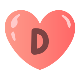 Letter D icon