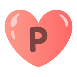 文字 p icon