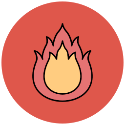 fuoco icona