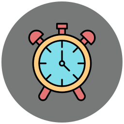 Alarm clock icon