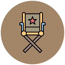 Director chair icon