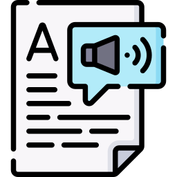 Text to speech icon