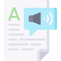 Text to speech icon