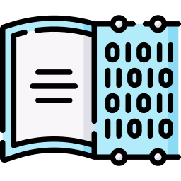 Digital book icon