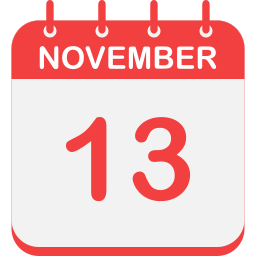 November 13 icon
