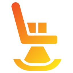 Rocking chair icon