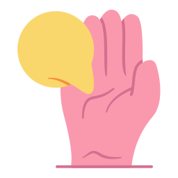 Raise hand icon