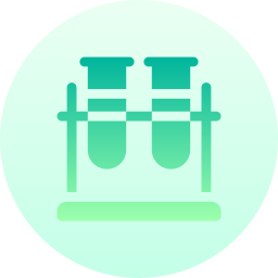 Test tubes icon