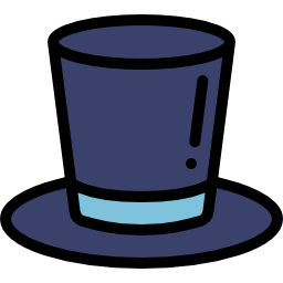 Top hat icon