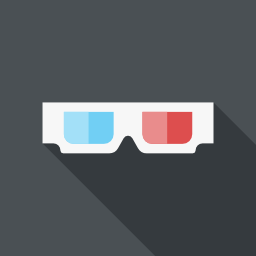 3d glasses icon