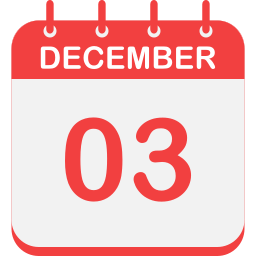 3 dicembre icona