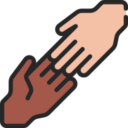 helpende hand icoon