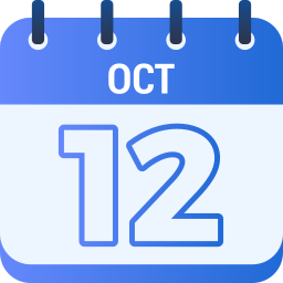 12 oktober icoon