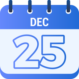 25 december icoon