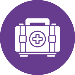 First aid kit icon