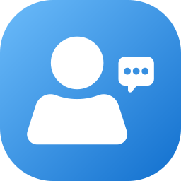 Speech bubble icon