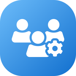 Users gear icon