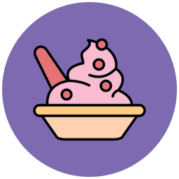 gefrorener joghurt icon