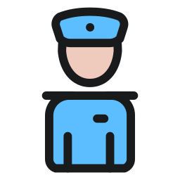 Security guard icon