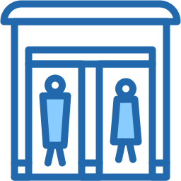 Öffentliche toilette icon