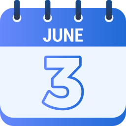 3 czerwca ikona