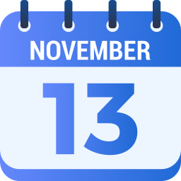 13 november icoon