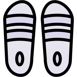 chaussons Icône