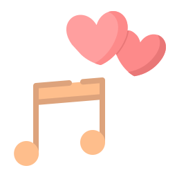 canción de amor icono