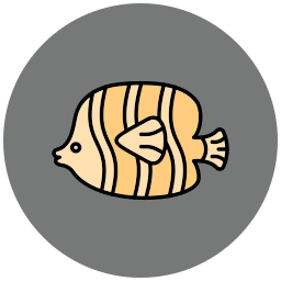 ryba motyl ikona