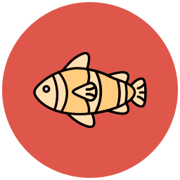 pez payaso icono