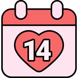 14 de febrero icono