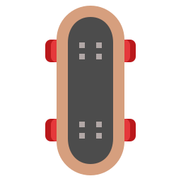 skateboard icoon