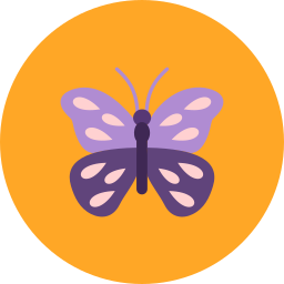 mariposa icono