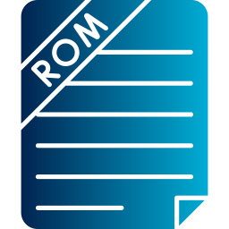 fichier rom Icône