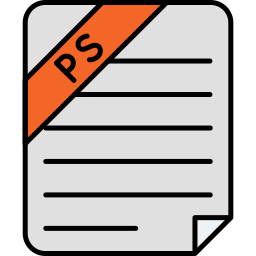 ps 파일 icon