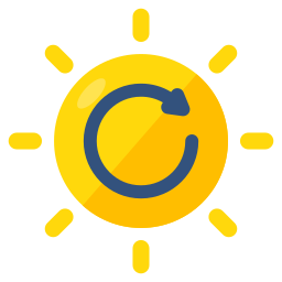 soleil Icône