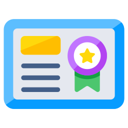 Certificate icon