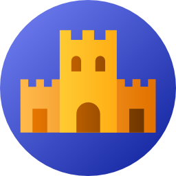 Sand castle icon