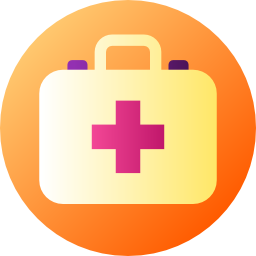 First aid kit icon