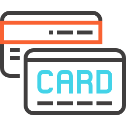 kaart betaling icoon