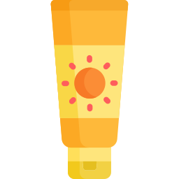 Sun cream icon