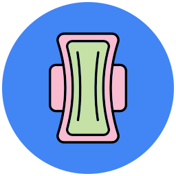 Sanitary towel icon
