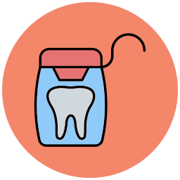 Dental floss icon