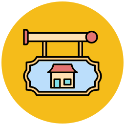 Store sign icon