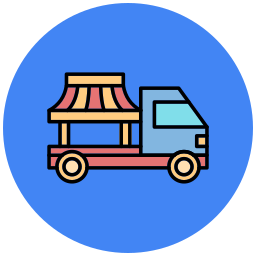 Food truck icon