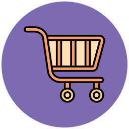 Food trolley icon